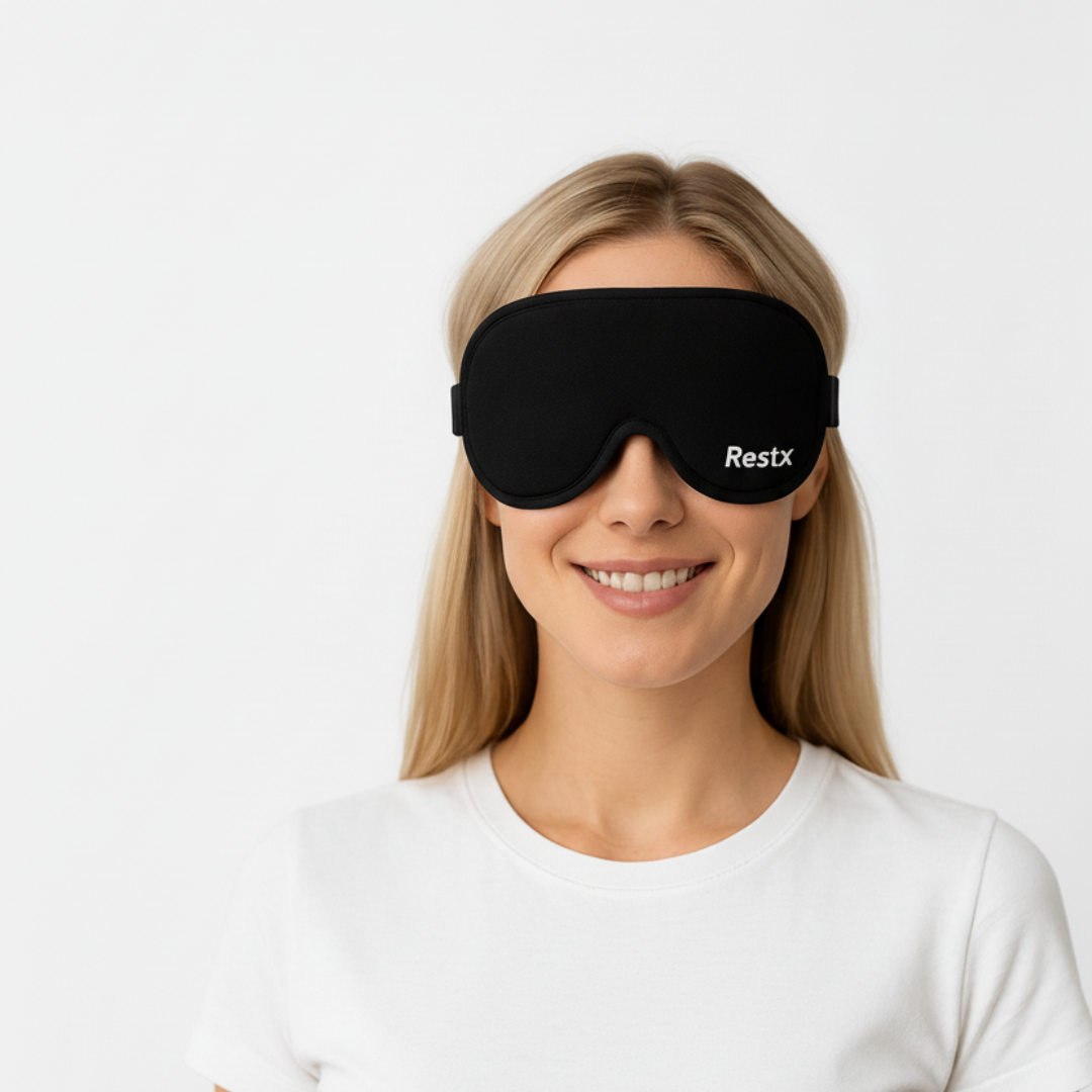 ™RestX - מסכת שינה לחסימת אור ולשינה עמוקה ורגועה